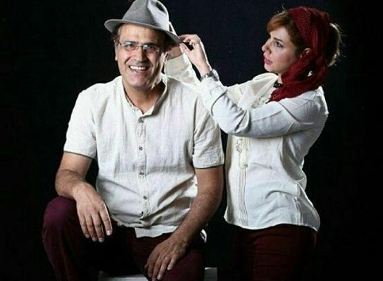 ژست عکس دونفره اسپرت در آتلیه