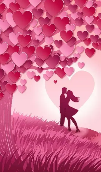 عکس پس زمینه شیک و خاص عاشقانه