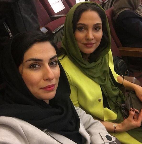 عکس ندا قاسمی با همسرش