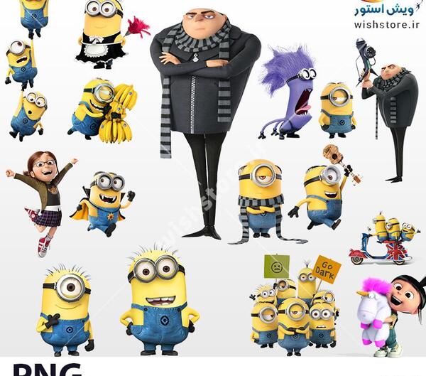 عکس خانواده مینیون