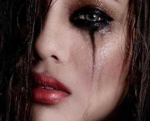 عکس دختر غمگین بدون متن گریه