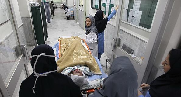 عکس آتش سوزی مدرسه شین آباد