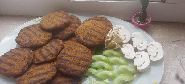 عکس همبرگر سویا