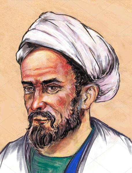 عکس نقاشی ابو علی سینا