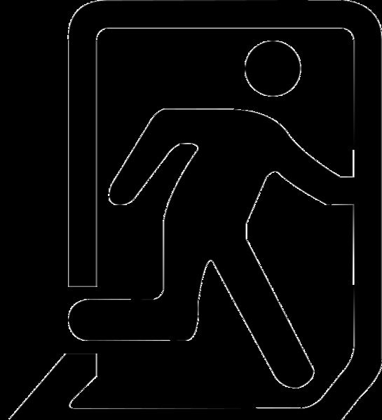عکس ایکون خروج png