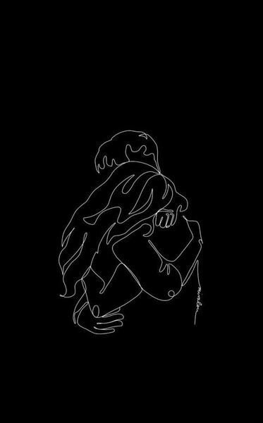 عکس بک گراند عاشقانه مشکی