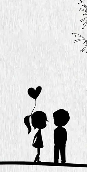 عکس بک گراند عاشقانه مشکی