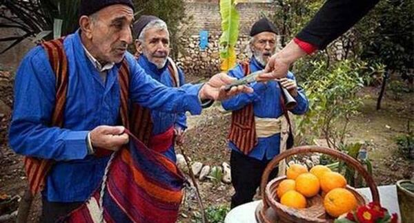 عکس نوروز خوانی در گیلان