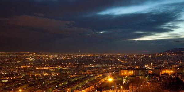 عکس پرچم ایران تهران