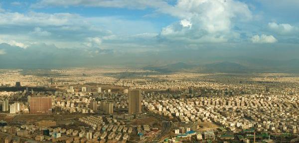 عکس پرچم ایران تهران