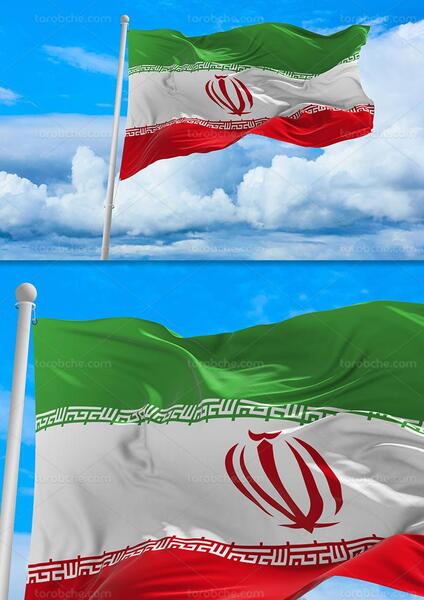 عکس پرچم ایران ایران