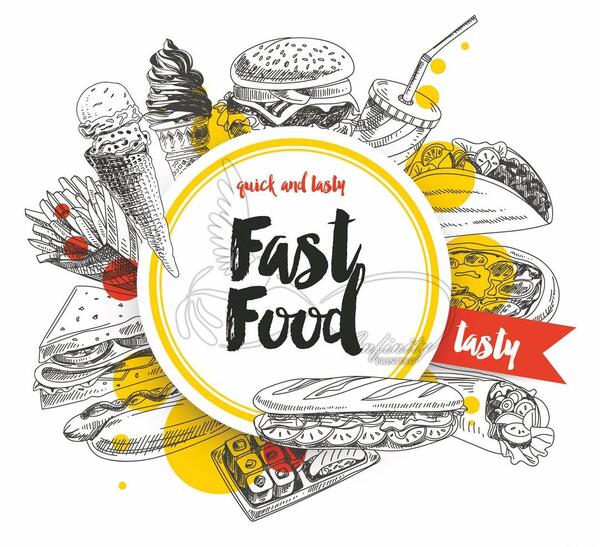 عکس لوگو فست فود