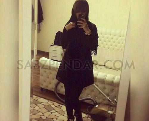 عکس پروفایل جلوی اینه