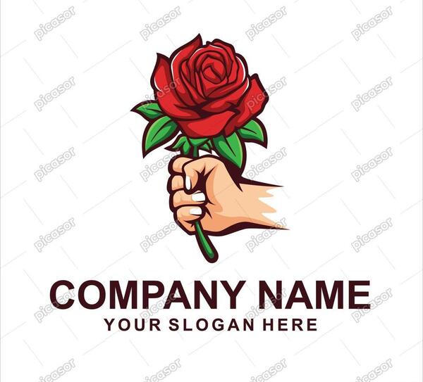 عکس لوگو گل