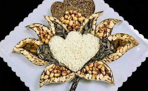 عکس تزیین آجیل عید نوروز