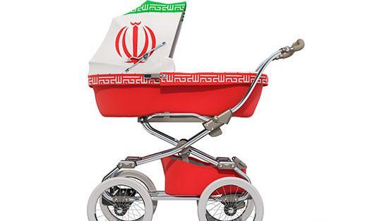 عکس پرچم ایران روی توپ فوتبال