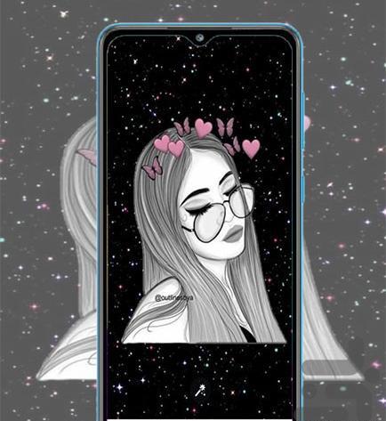 عکس پس زمینه دخترانه کیوت