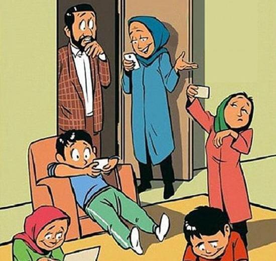 عکس در مورد آسیب های فضای مجازی