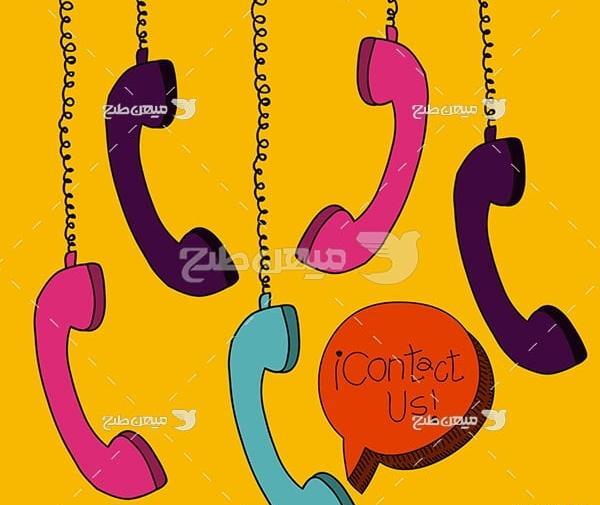 عکس بک گراند تماس