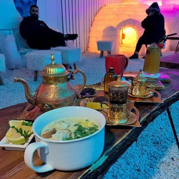 عکس کافه یخی