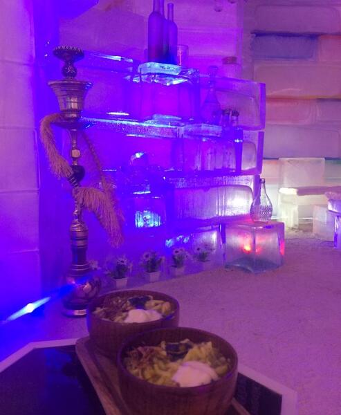 عکس کافه یخی