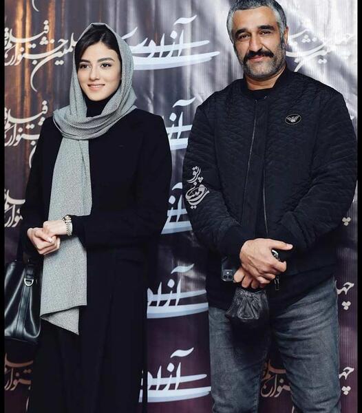 عکس پردیس پورعابدینی در جشنواره فجر