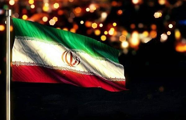 عکس پرچم ایران مشکی