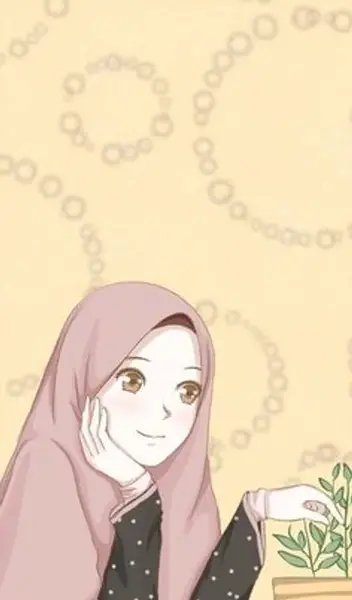 عکس انیمه حجاب