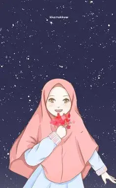 عکس انیمه حجاب