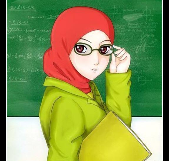عکس انیمه حجاب