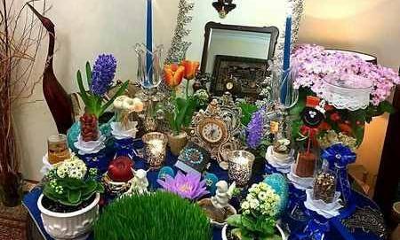 عکس سفره عید نوروز لاکچری
