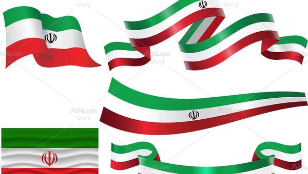 عکس پرچم ایران با فرمت png