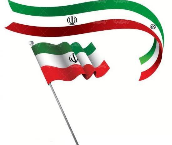 عکس پرچم ایران غمگین
