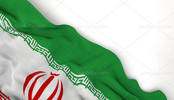 عکس پرچم ایران سه گوش