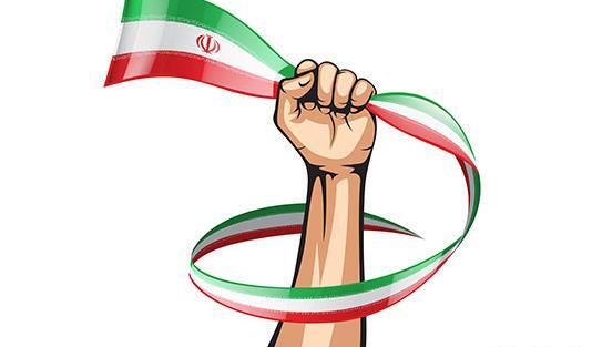 عکس پرچم ایران سه گوش