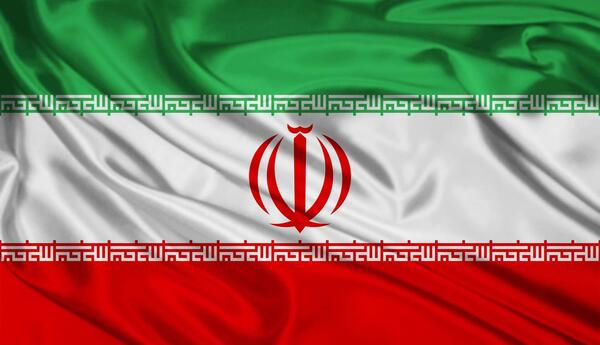 عکس پرچم ایران روی نقشه