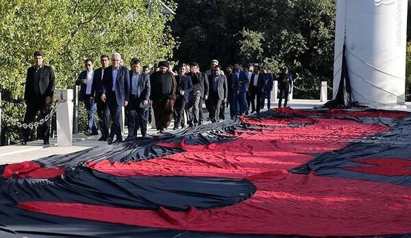 عکس پرچم عزای ایران