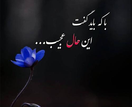 عکس نوشته گلایه
