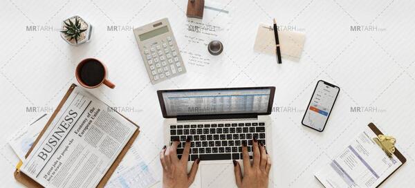 عکس تصویر پس زمینه حسابداری
