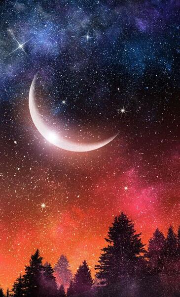 عکس پس زمینه ماه