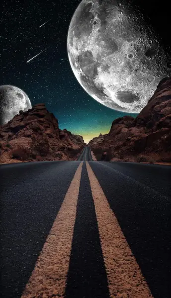 عکس پس زمینه ماه