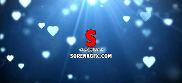 عکس پس زمینه قلب آبی