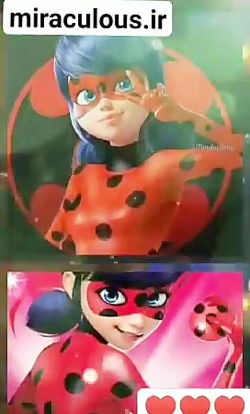 عکس کمیاب لیدی باگ