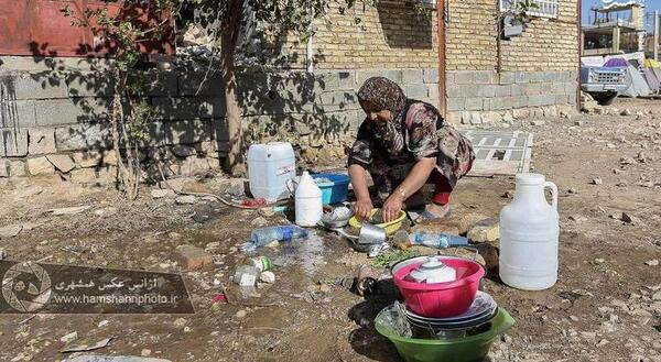 عکس زلزله زدگان ثلاث باباجانی