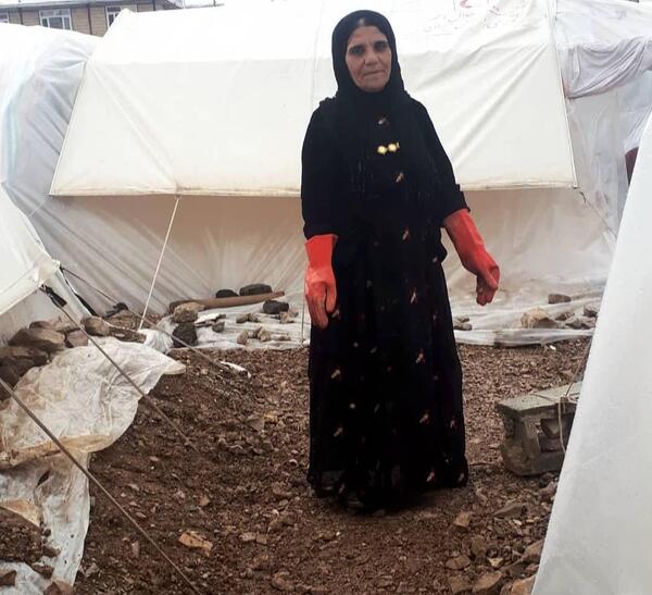 عکس زلزله زدگان ثلاث باباجانی