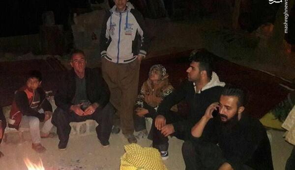 عکس زلزله زدگان ثلاث باباجانی