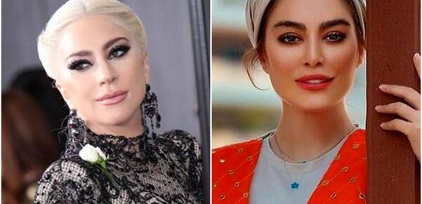 عکس لیدی گاگا و سحر قریشی