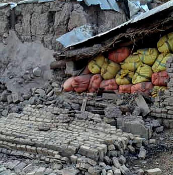 عکس زلزله زدگان خوی