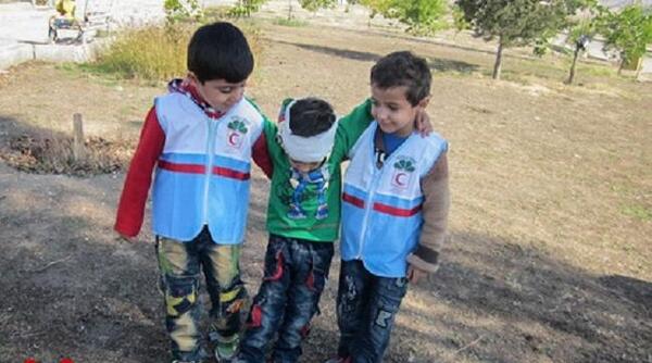 عکس زلزله برای کودکان