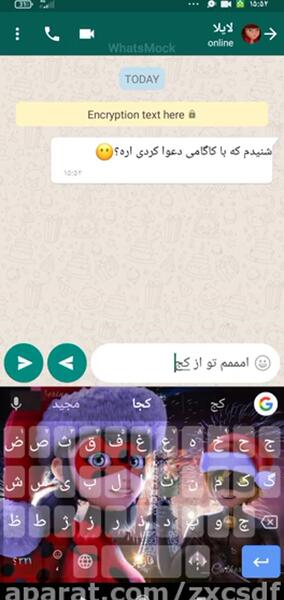 عکس چت مرینت و لایلا